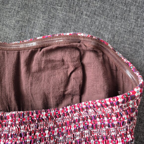 Womens Strapless Boho Dress - Picture 5 of 5